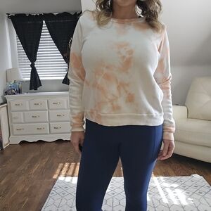 LA Made Tie-Dye Crewneck Sweatshirt | Made in USA | Los Angeles Made | Size M